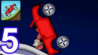 Hill Climb Racing - Gameplay Walkthrough Part 5 - Jeep Moon (iOS, Android) screenshot 4