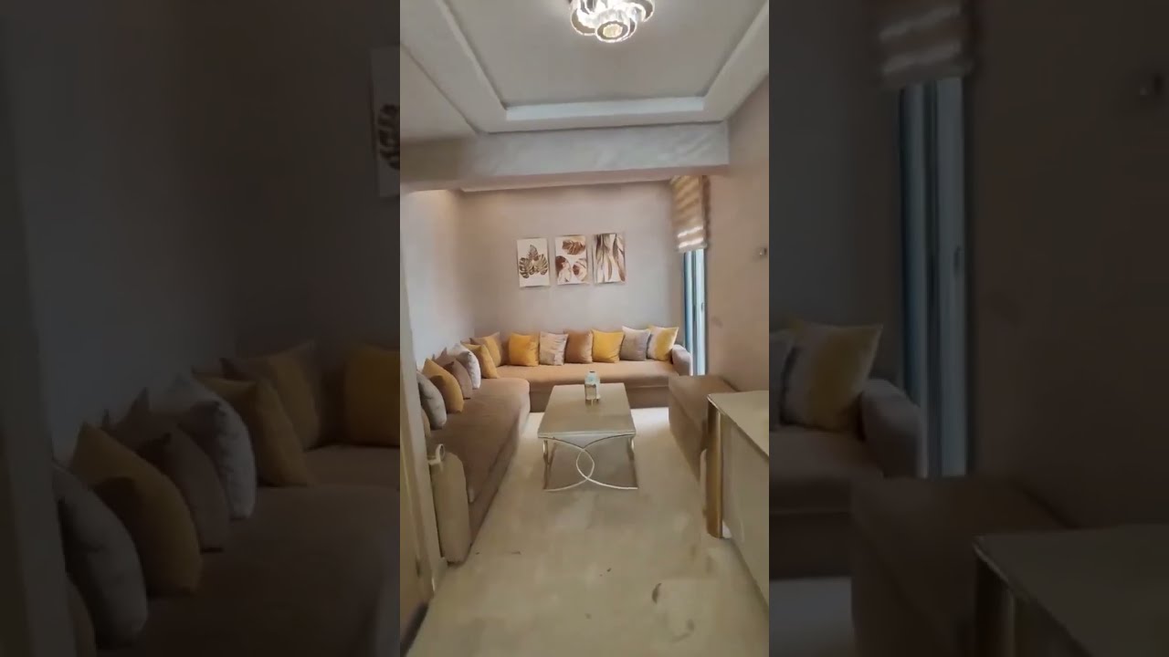 لضروف🔴خاصة شفة فاخرة للبيع باحسن✅موقع عين السبع  99م² بصالون سيجور غرفتين محامين مطبخ مجهز مصعد ومرا