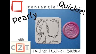 Pearly | Zentangle® Quickie