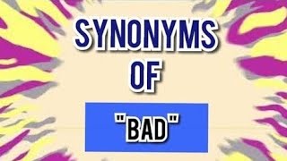 Synonyms of BAD