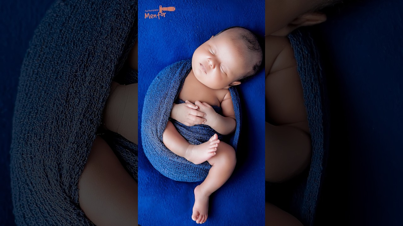 How to capture beautiful photos of a newborn baby girl.