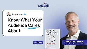 Why Demographics Are Failing Your Event Marketing  David Allison