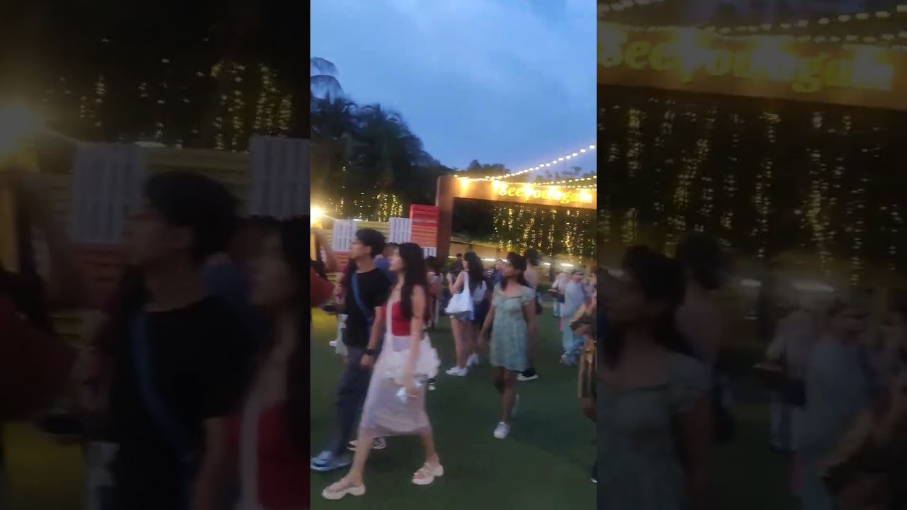 Food Truck fiesta at Palawan green Sentosa Island Singapore 