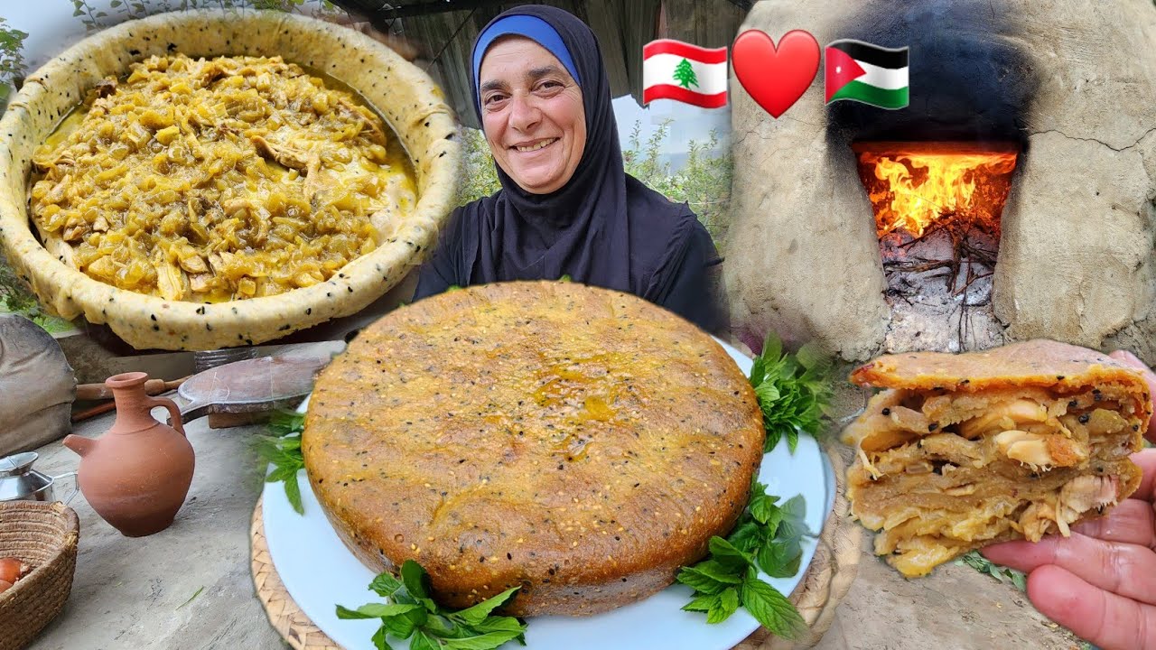 مكمورة أردنية بأجواء لبنانية!!تحدي المكمورة بطابون الحطب🔥تكبيرات النصر في لبنان✌️🇵🇸