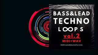 101 Bass & Lead Techno Loops Vol.2 MIDI + WAV (Sample Pack)