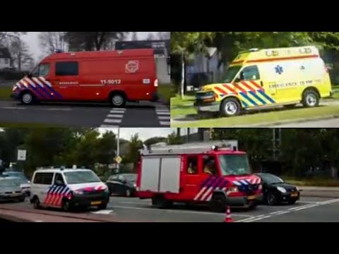 [Uit de oude doos] Veel oude hulpdiensten met spoed in Heemskerk en omstreken