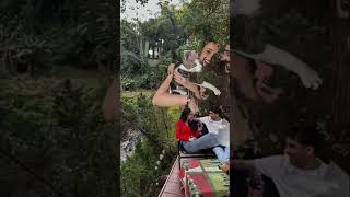 Sanaya Irani Red Zone❣️ with Mohit Sehgal |I💛💙I| little Pet CAT🐈I| #love #mjht #shaky #cat #shorts