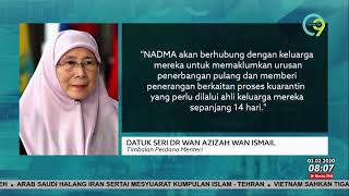 Berita TV9 @8PM | Isnin, 3 Februari  2020