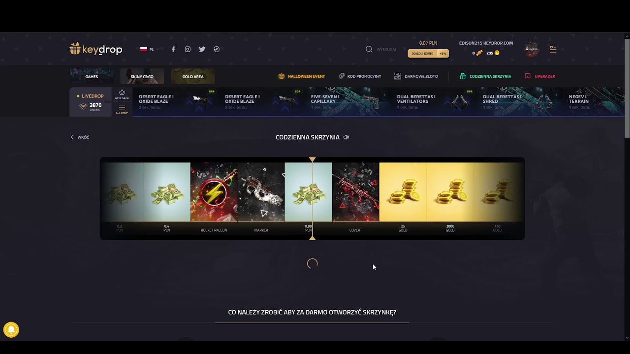 KeyDrop.com #12  Daily Case Opening