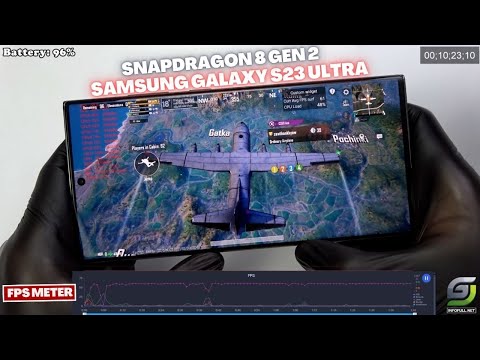 Samsung Galaxy S23 Ultra test game PUBG Mobile | Snapdragon 8 Gen 2