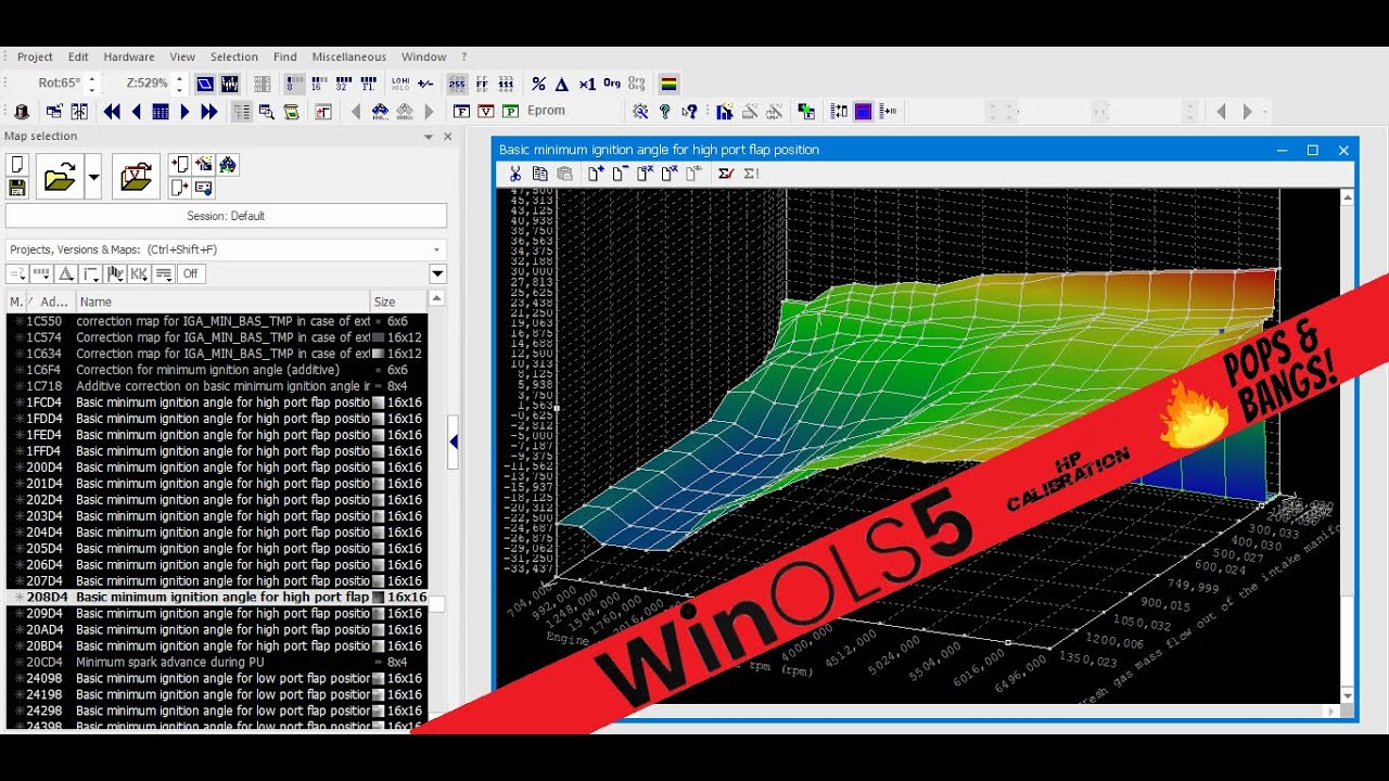 Pops&Bangs 🔥 WinOLS5 🔥 SIMOS18.1