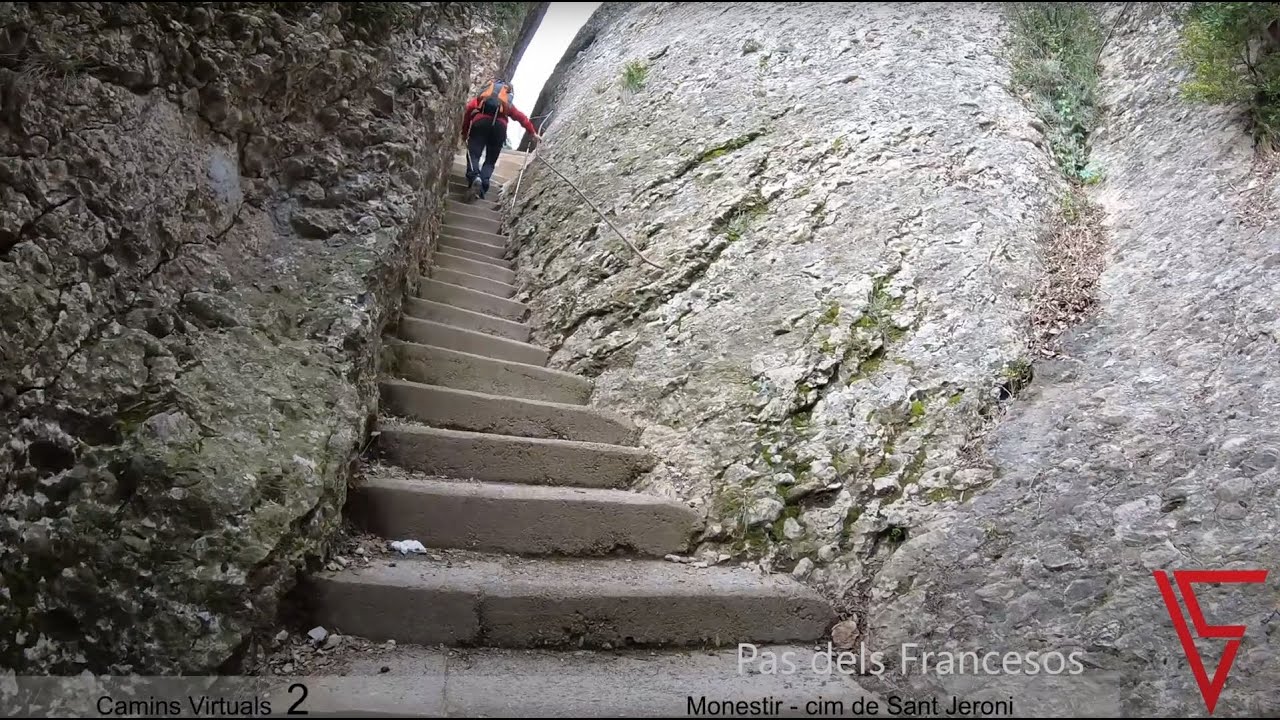 MONTSERRAT Camins Virtuals 2 -  Monestir a Sant Jeroni