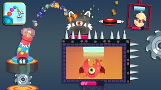 Cannon Shot! Lvl 26-64 Part 02 Shoot Ball & Hit Multiple Bosses | Android Gameplay Walkthrough screenshot 2