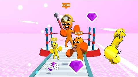 Level Up - Runner Gameplay Walkthrough Part 3(iOS,Android)