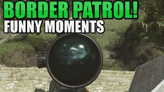 Funniest Custom Gamemode in Modern Warefare Remastered Border Patrol HIGHLIGHTS!