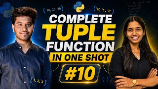 Complete Tuple in Python | All Tuple Functions Explained with Examples | Python Series #10
