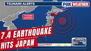 Magnitude 7.4 Earthquake Rattles Miyako, Japan, Triggering Tsunami Warnings And Evacuations screenshot 3