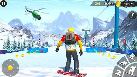 Snowboard master 3D #4 | Android gameplay | Racing games | Gaming video