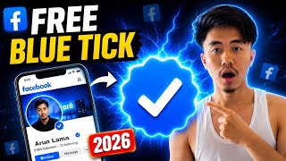 Facebook Par FREE Blue Tick Kaise Le? 🔵 Complete Verification Process 2026