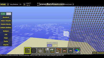 McEdit: how to make a tower