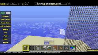 McEdit: how to make a tower