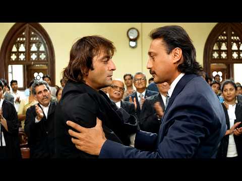 भरी अदालत में बल्लू ने खुद को पुलिस के सामने किया सरेंडर | Sanjay Dutt, Jackie Shroff | Khalnayak