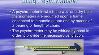 ATSC 240 Hygrometry - Psychrometers Part 2