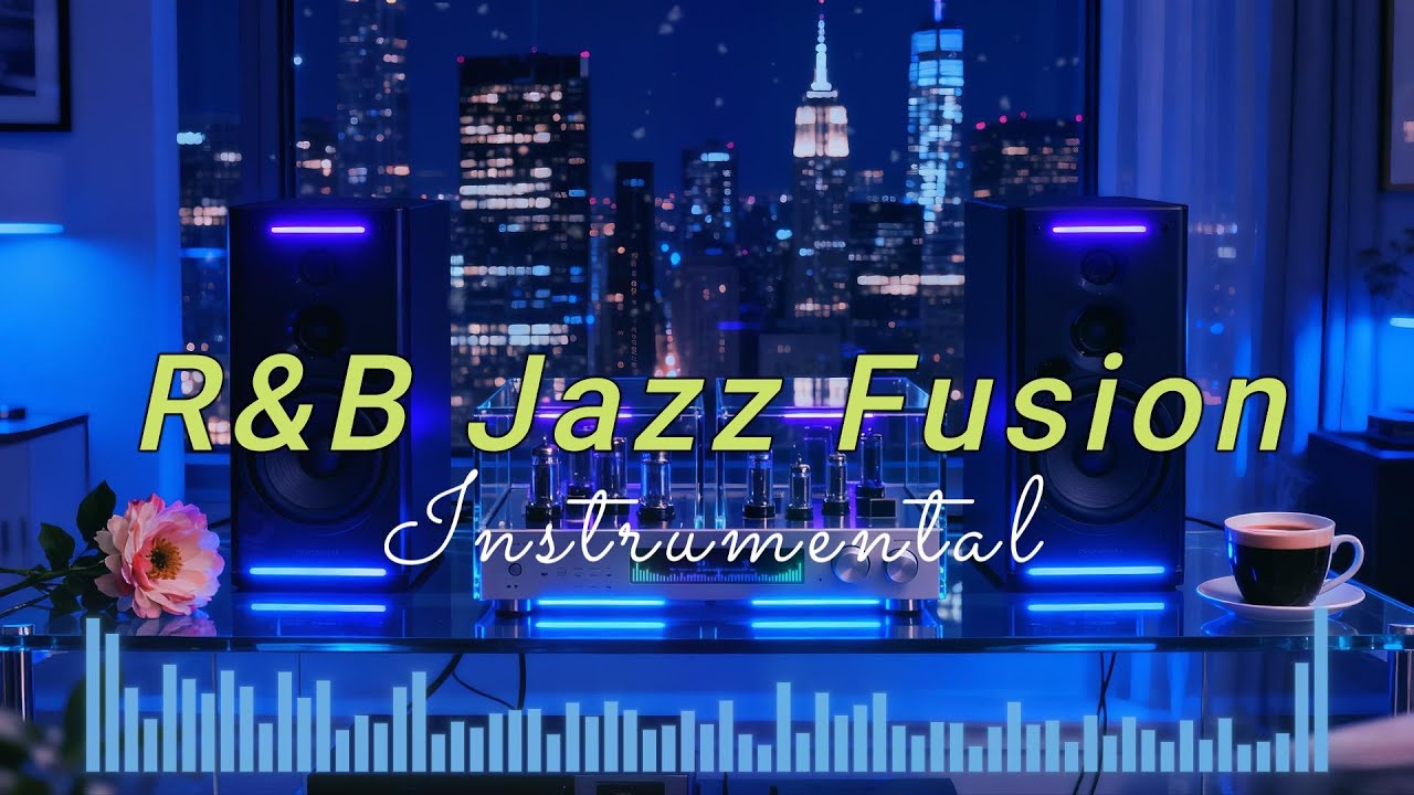 Blue Hour Sax & Guitar | RnB Jazz Fusion – Velvet Night Groove 