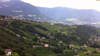 Meran - Blick Auf Dorf Tirol Und Meran Von Der Burg Thurnstein