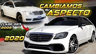 Mercedes Benz 2006 W221 S63 modified to the 2020 W221 S63 AMG