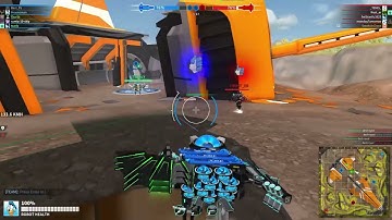 Robocraft - When friend is in enemy team and I dont want kill him :)