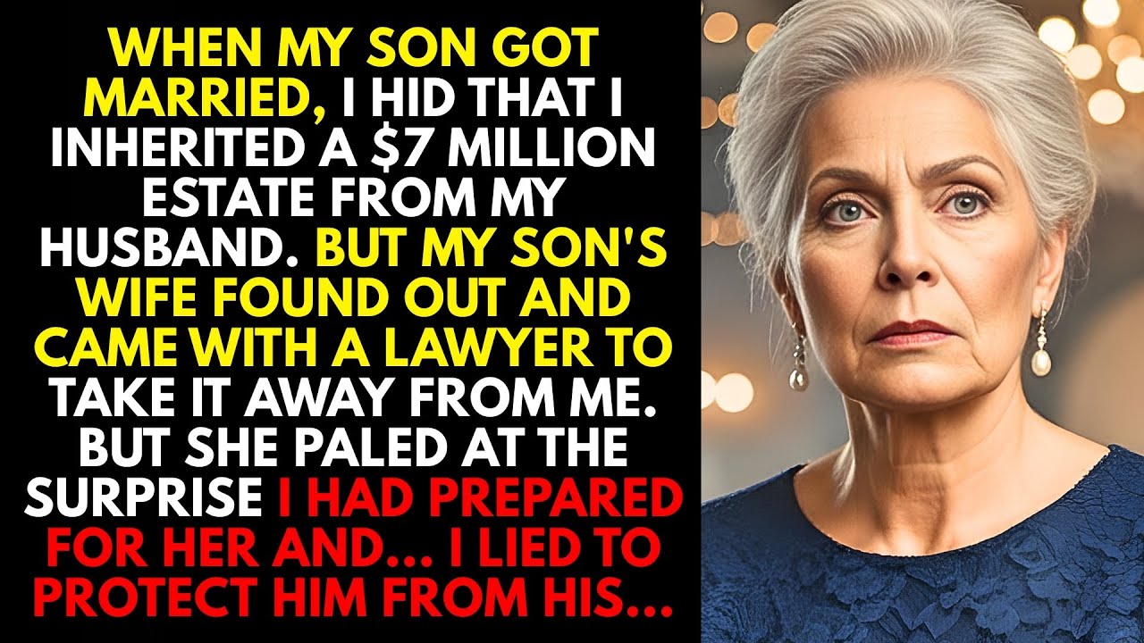When My Son Got Married, I Hid The Fact That I Inherited $7 Million Dollars From My Husband...