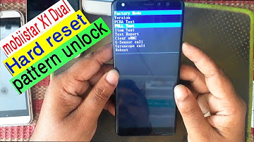 mobiistar X1 Dual  Hard reset / pattern unlock 100% solve