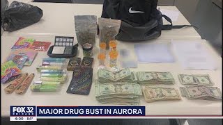 Aurora police find copious amount of drugs during traffic stop