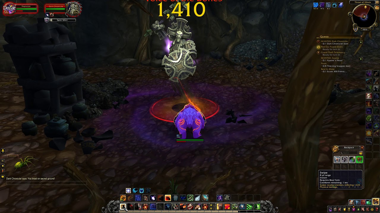 Dark Chronicler Wanted Quest - Battle for Azeroth