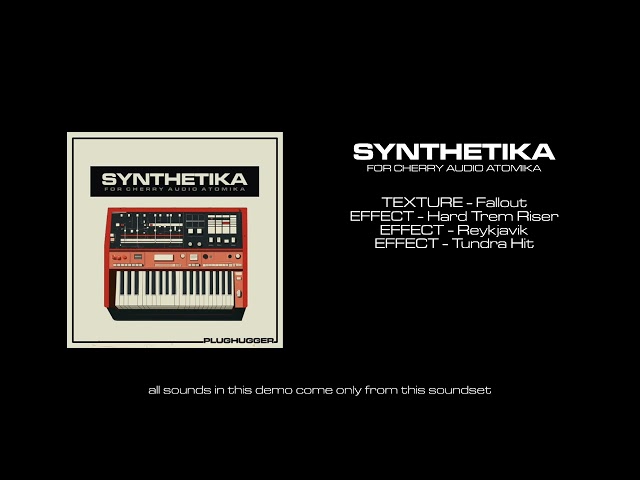 SYNTHETIKA Presets for Atomika