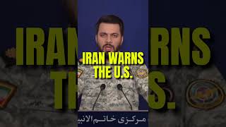 Iran Warns U.S. if Trump Invades with Ground Troops