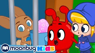 Easter Bunny In Trouble - Best Friend MORPHLE Kids Cartoons | MOONBUG KIDS - Superheroes