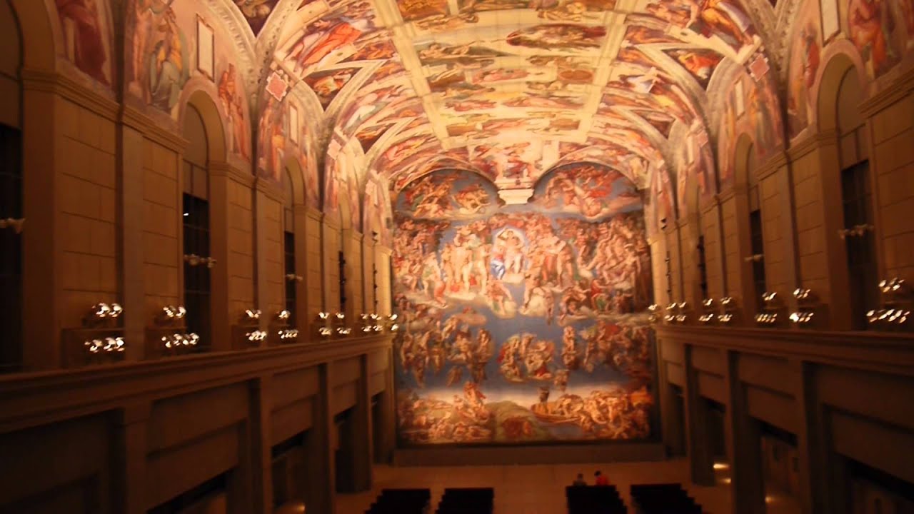 大塚国際美術館 システィーナ ホール Youtube