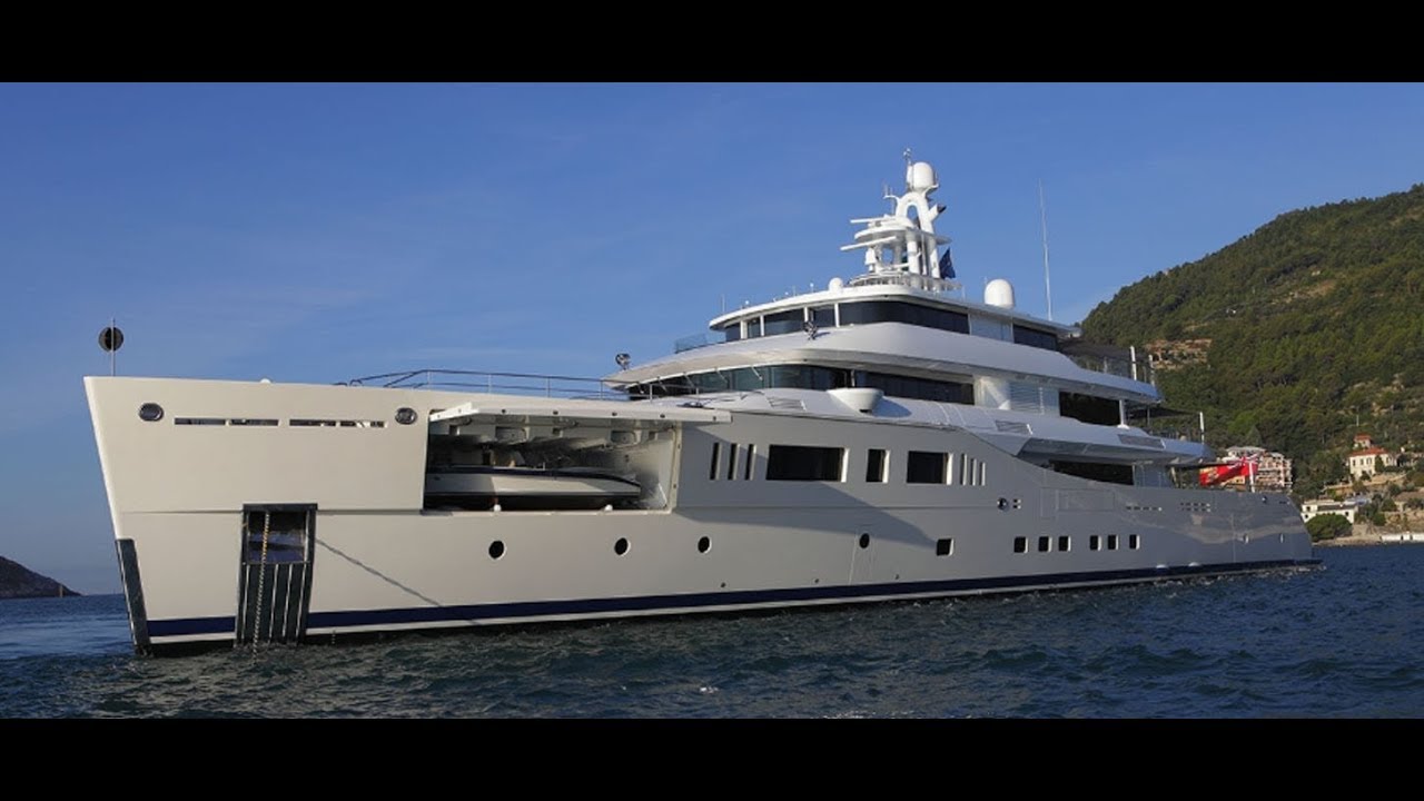 Luxury Yacht GRACE E for Charter by 1800yachtcharters YouTube