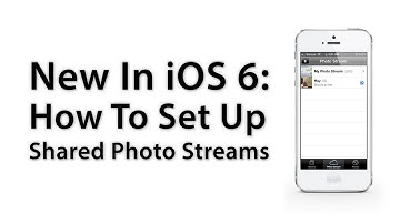 [iOS Advice] How To Create Shared Photo Streams - iOS 6 New Features