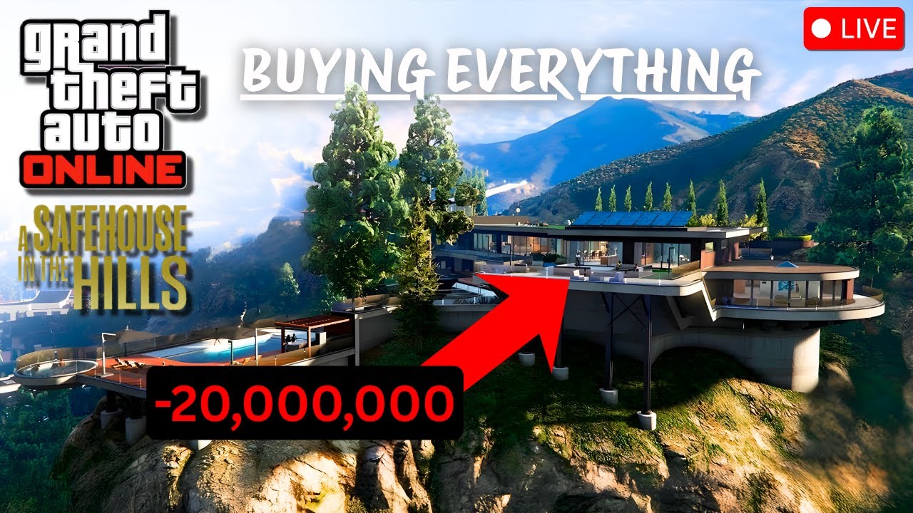 🔴GTA 5 SAFE HOUSE MISSIONS UPDATE ON GTA V