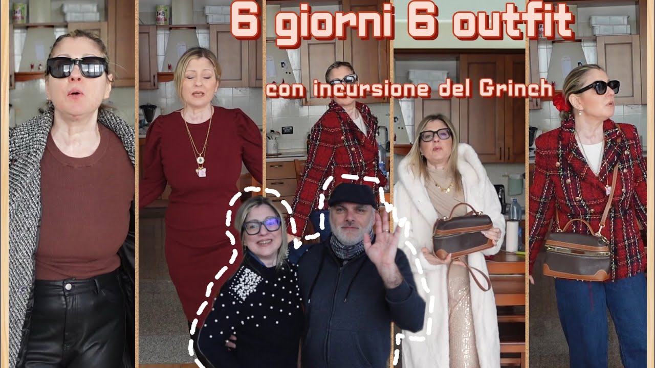 6 GIORNI 6 OUTFIT : FESTE E NON SOLO ! ;) 