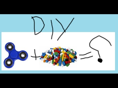 DIY Fidget spinner lego