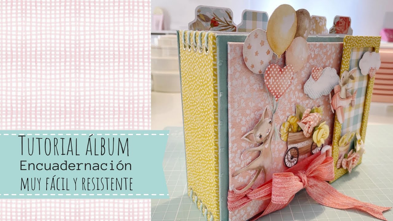Comonhacsr  SCRAP álbum encuadernación MUY FÁCIL y resistente [2021] 🌸