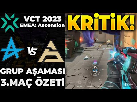 Digital Athletics vs SAW 3. MAÇ ÖZETİ | VALORANT 2023 EMEA: Ascension