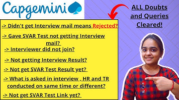 All Doubts Cleared related Capgemini Network Engineer|Didn