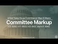 Markup of Bills Advancing Family Support, Workforce Opportunity, and Taxpayer Protection