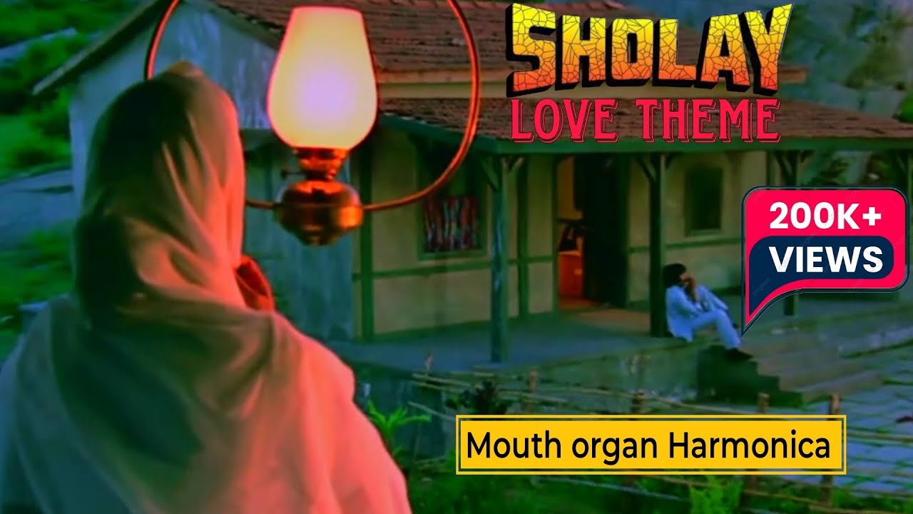 Sholay love theme instrumental mouth organ harmonica 1975 YouTube