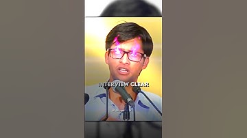 He cleared the UPSC exam at the age of 21☠️#upscmotivation #upscmotivation#iasmotivation #iitjee